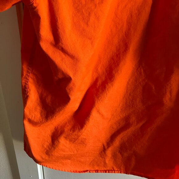 Port Authority Hooters Orange Short Sleeve Button-Up Shirt Men’s Size 3XL. - Picture 12 of 14